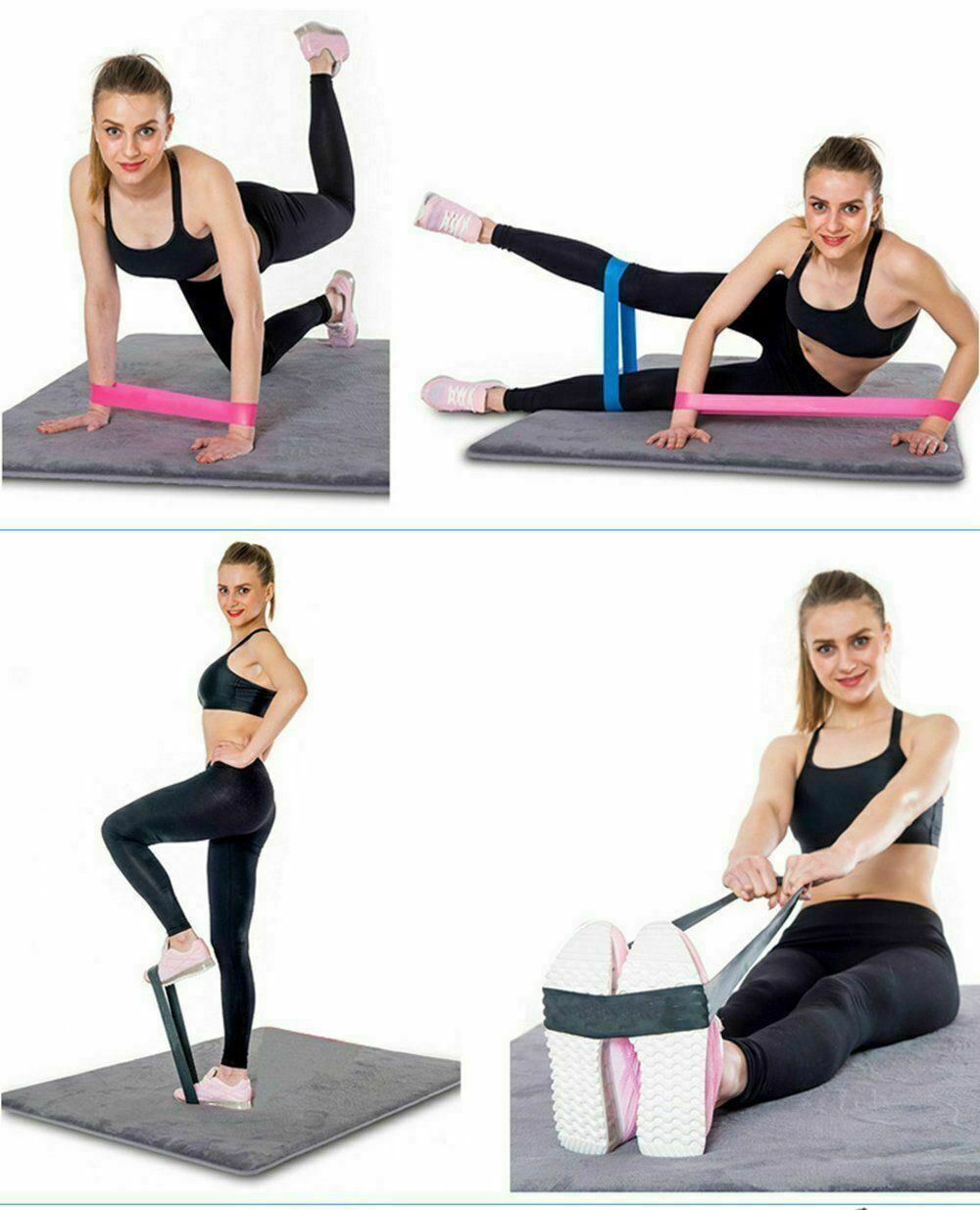 Fitness Bänder  Workout Crossfit Fitness Yoga Booty Band - Tofan