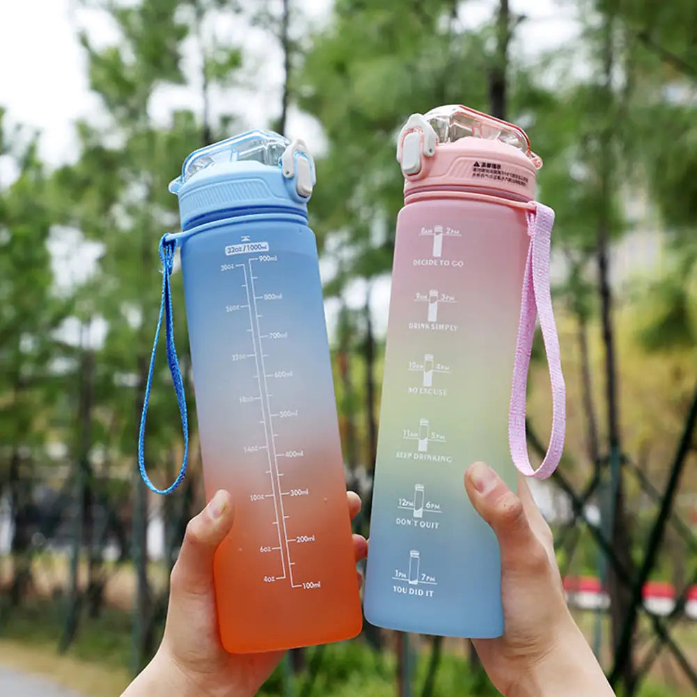 1-Liter-Wasserflasche – Ombre - Tofan