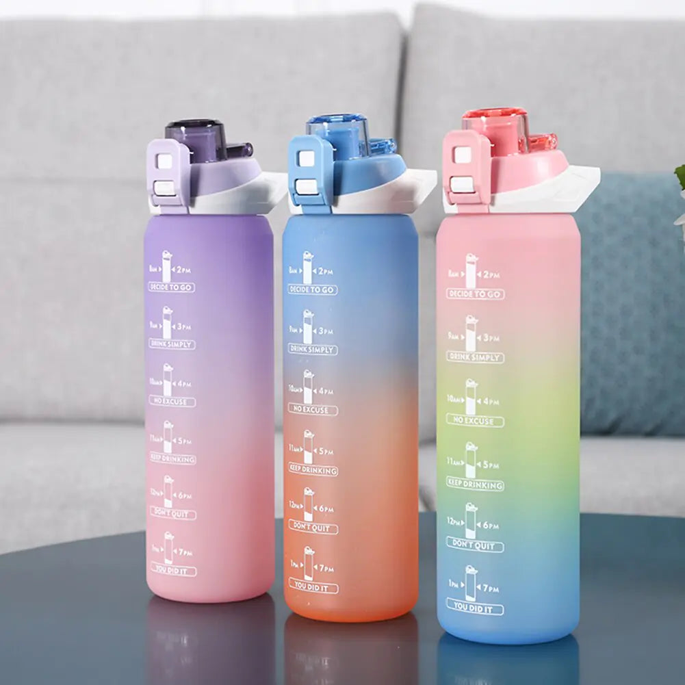 1-Liter-Wasserflasche – Ombre - Tofan